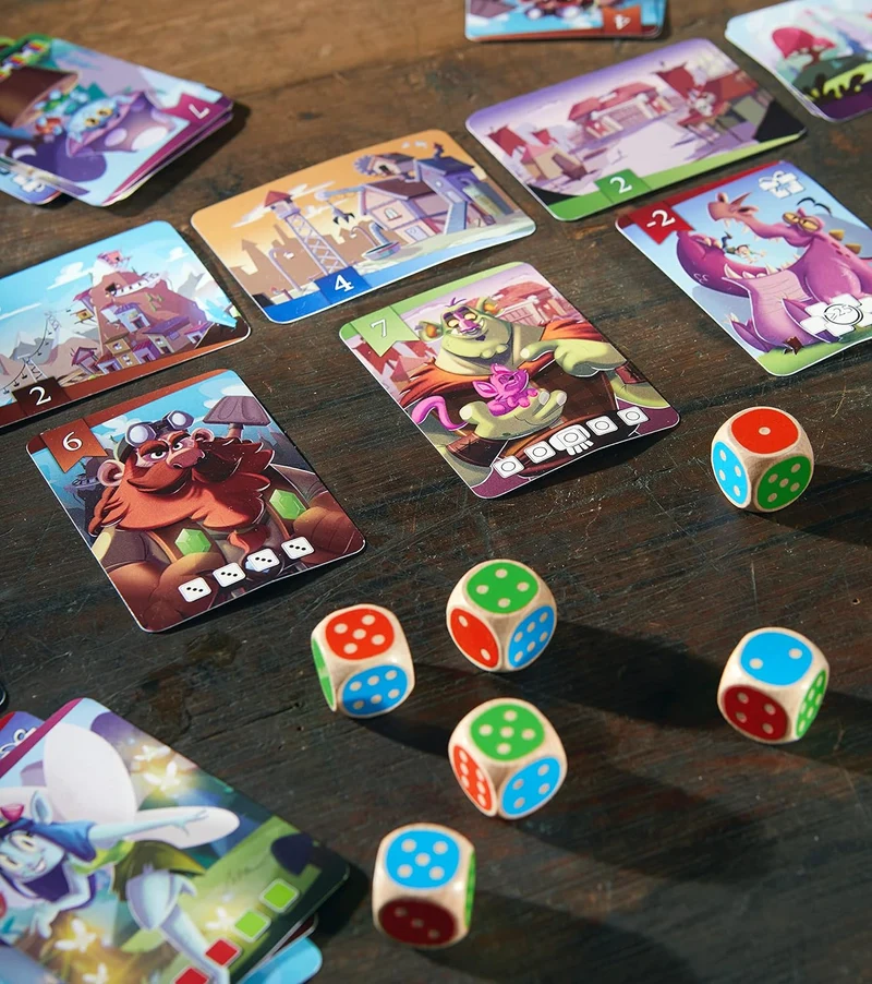 El Rey de los Dados: Juego de mesa - Juego con retos