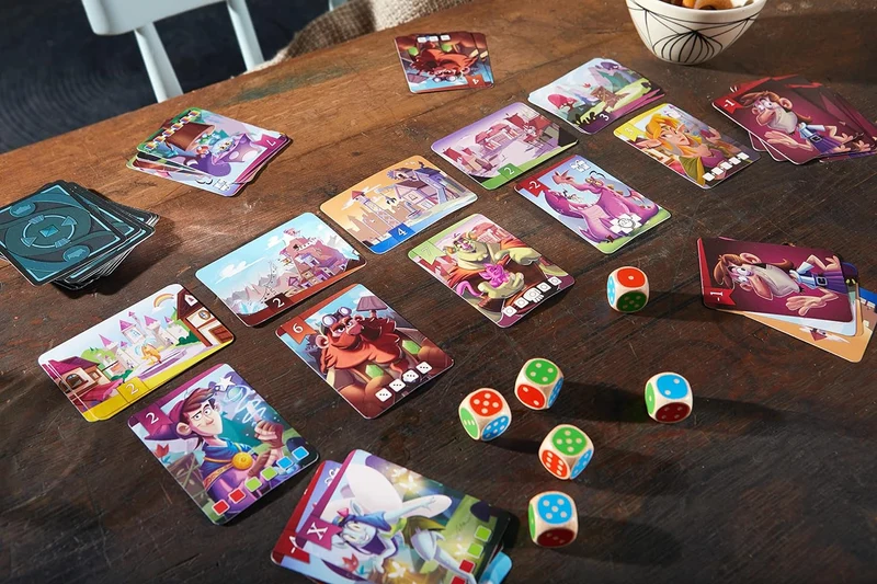 El Rey de los Dados: Juego de mesa - Juego con retos