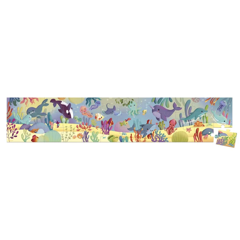 Puzzle Animales Marinos: 36 piezas - Janod