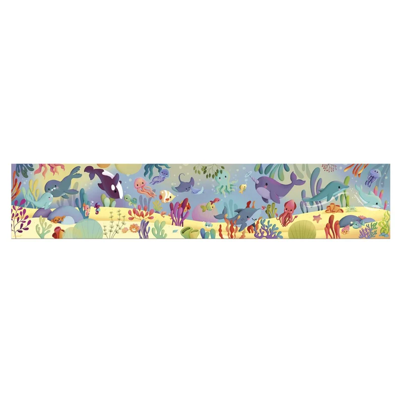 Puzzle Animales Marinos: 36 piezas - Janod