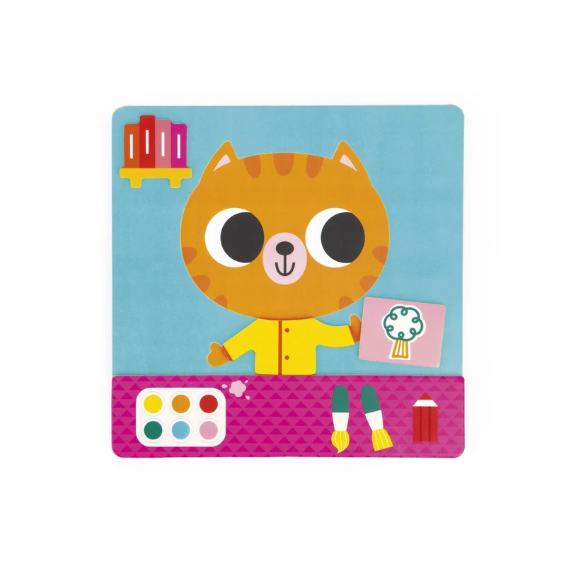 El Gatito de los Rituales (Juego magnético) - Janod