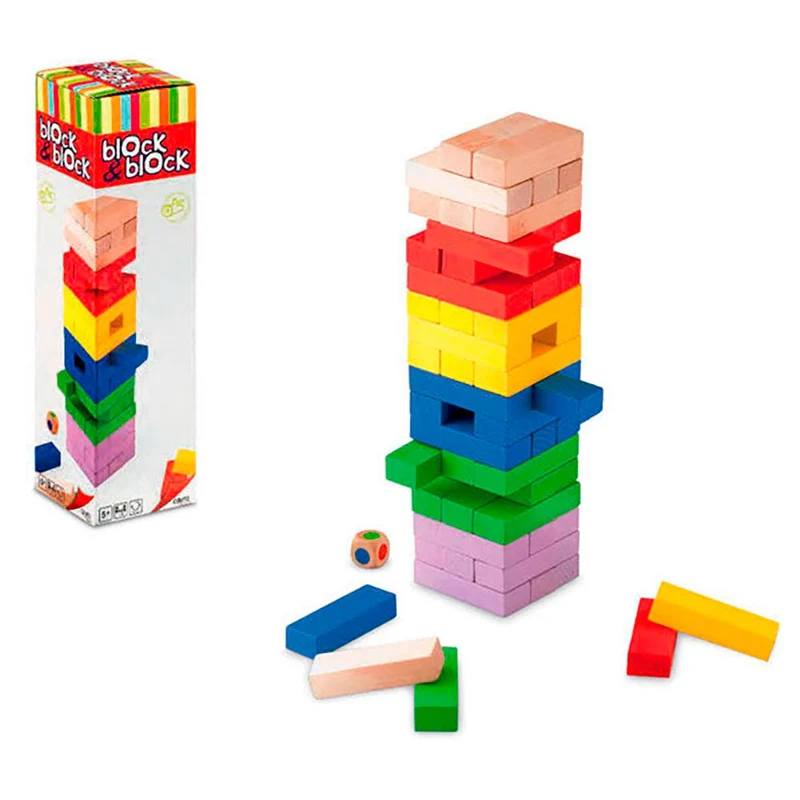 Natural Games - Block & Block - Juego de habilidad