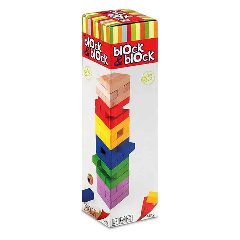 Natural Games - Block & Block - Juego de habilidad