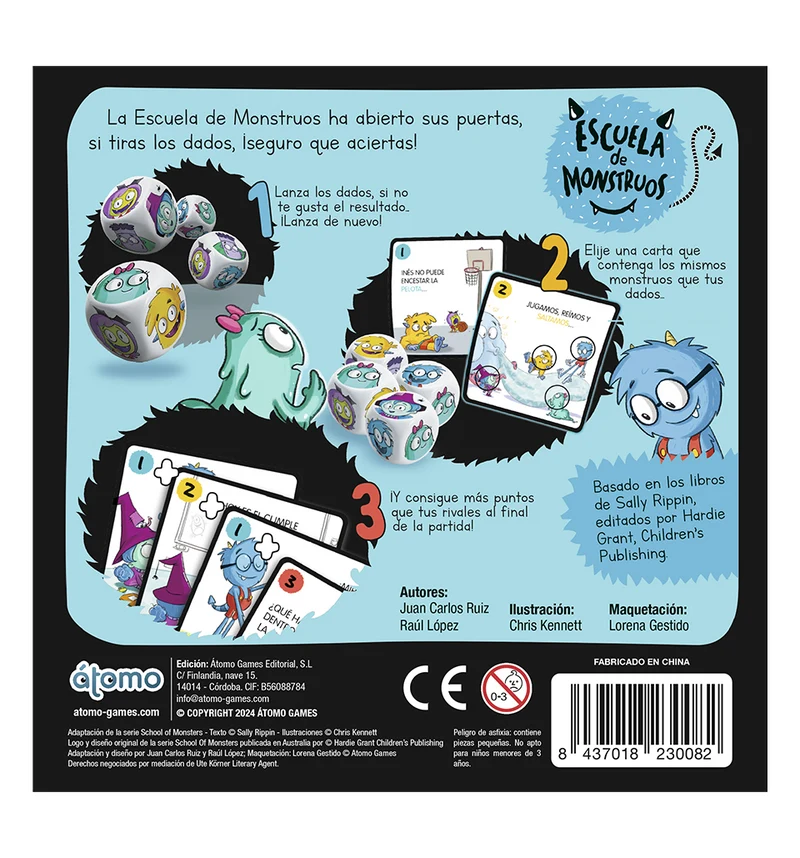 Escuela de Monstruos - El Juego de Mesa