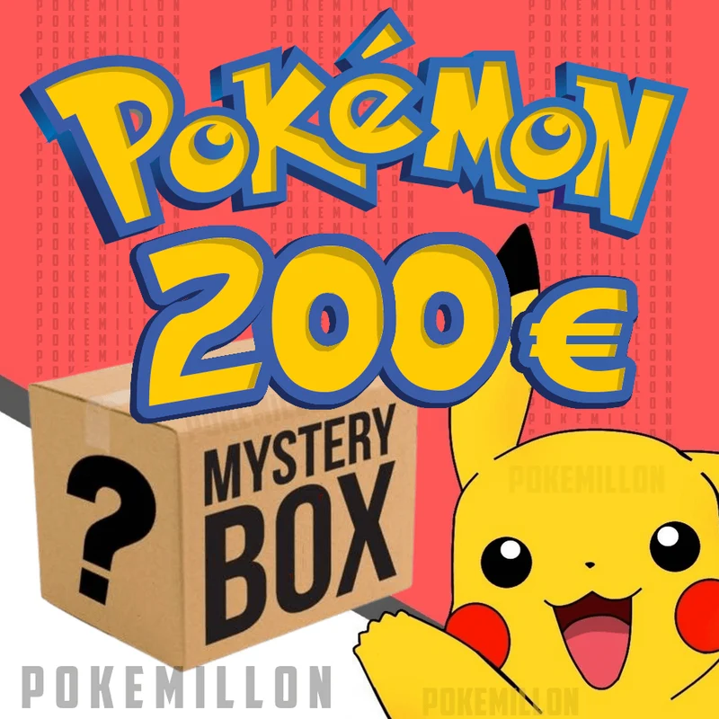 Pokémon Mystery Box 200€ Caja Misteriosa Cartas Pokémon