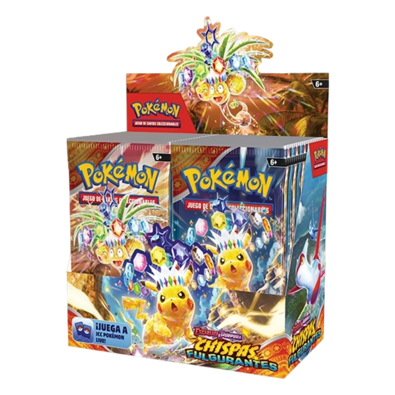 Caja 36 Sobres Chispas Fulgurantes | Surging Sparks Booster Box - sv8