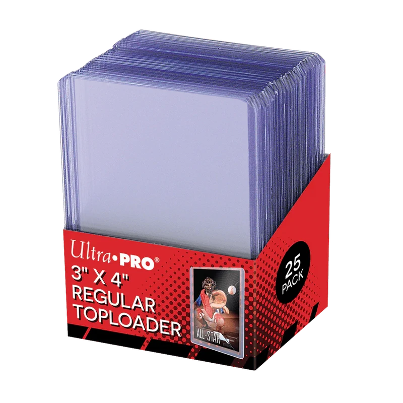 Ultra Pro | 25 Clear Toploaders 3x4"