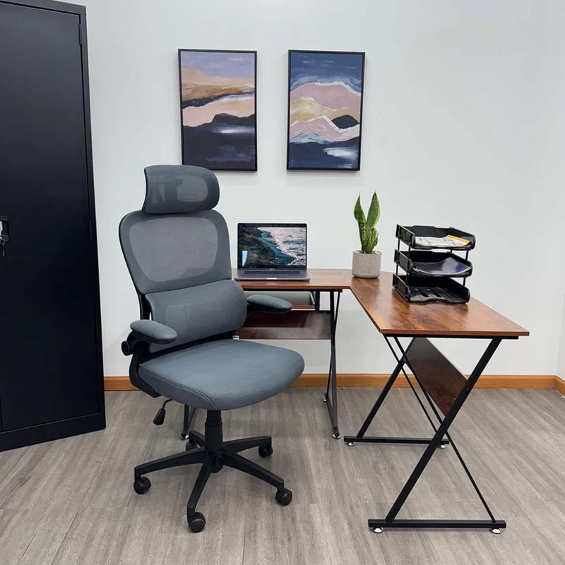 Tokoa Silla Ejecutiva de Malla con Cabecera/Reposabrazos
