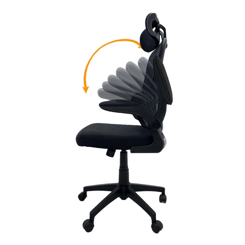 Tokoa Silla Ejecutiva de Malla con Cabecera/Reposabrazos