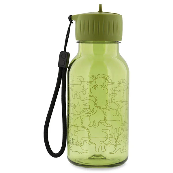 Botella Darling Dino Trixie Tritán 350 ml