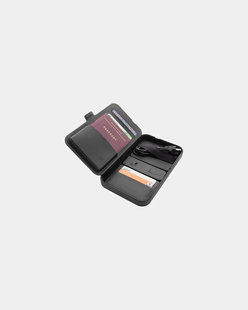 Estuche de viaje cargador 3 en 1 PU para personalizar