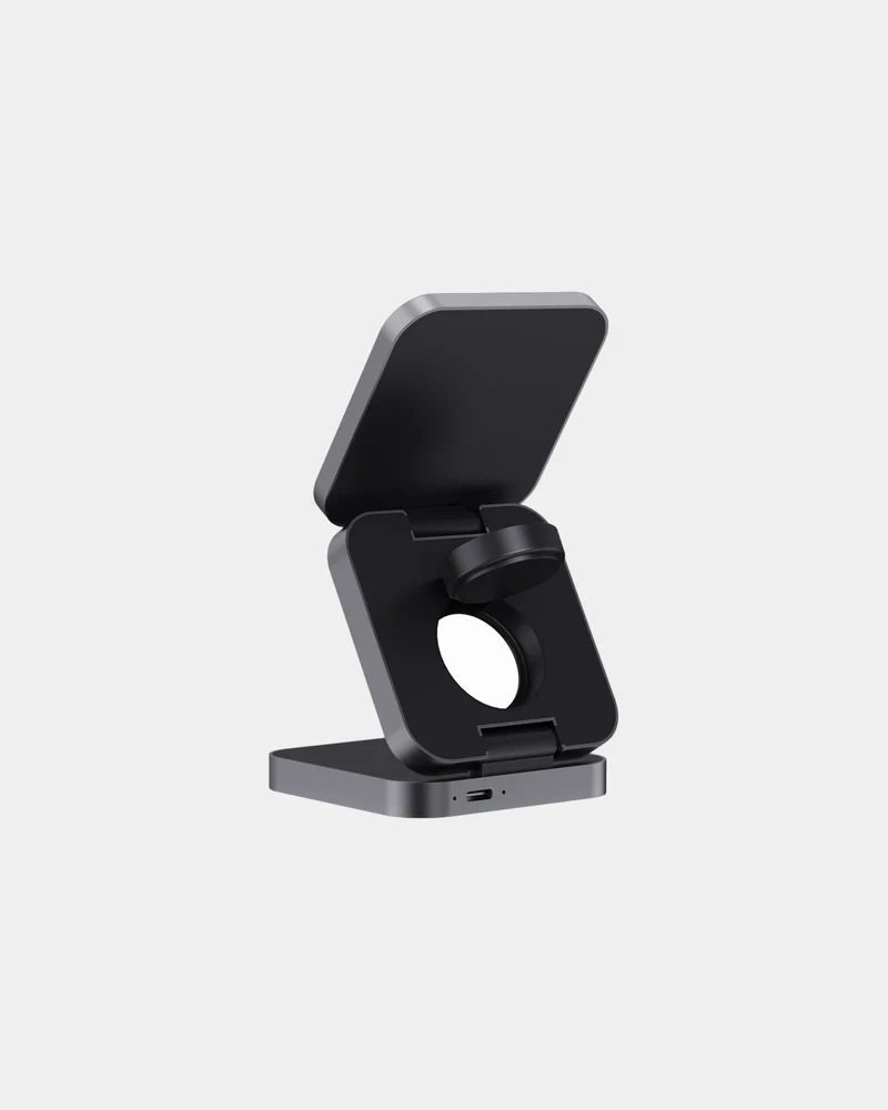 Cargador plegable aluminio reciclado Terra para personalizar