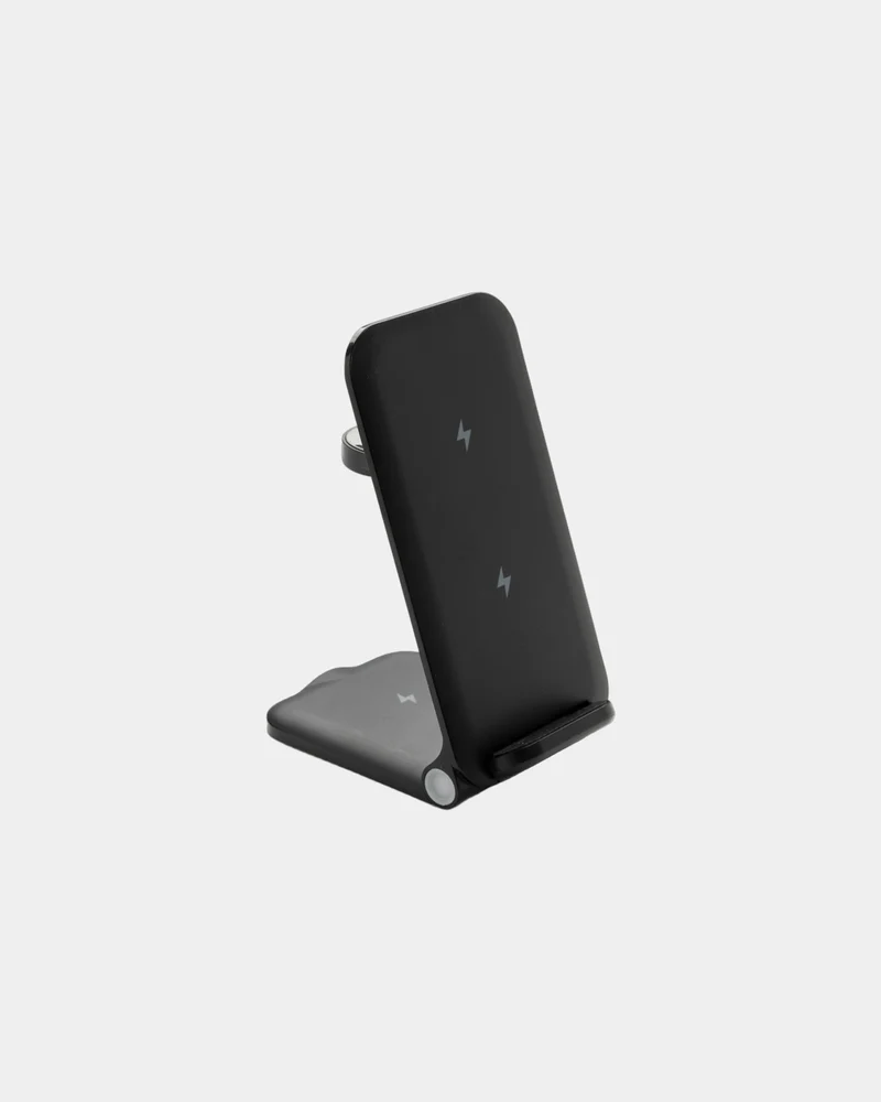 Cargador inalámbrico 3 en 1 reciclado para personalizar