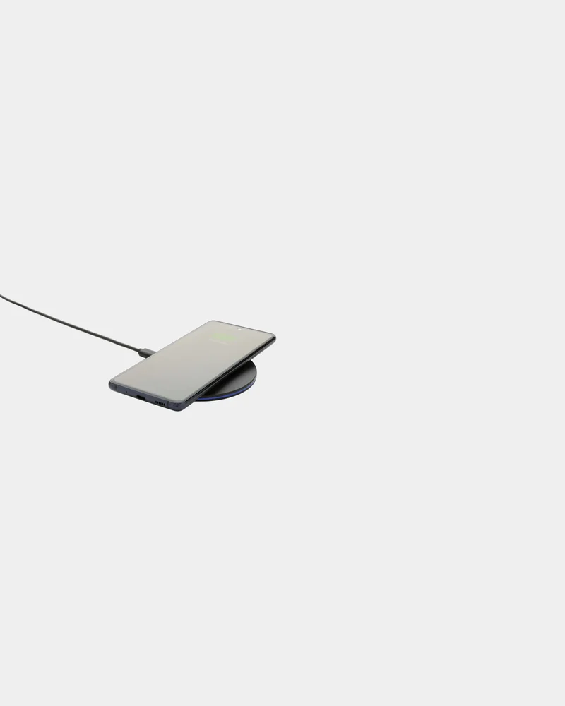 Cargador inalámbrico reciclado 15W para personalizar