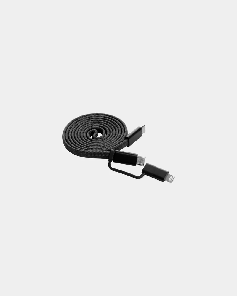Cable magnético reciclado RCS 60W 2 en 1 para personalizar