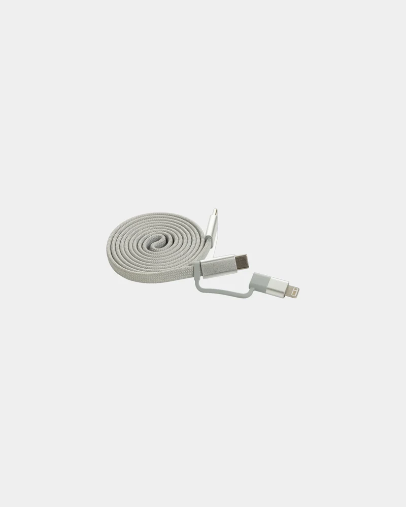 Cable magnético reciclado RCS 60W 2 en 1 para personalizar