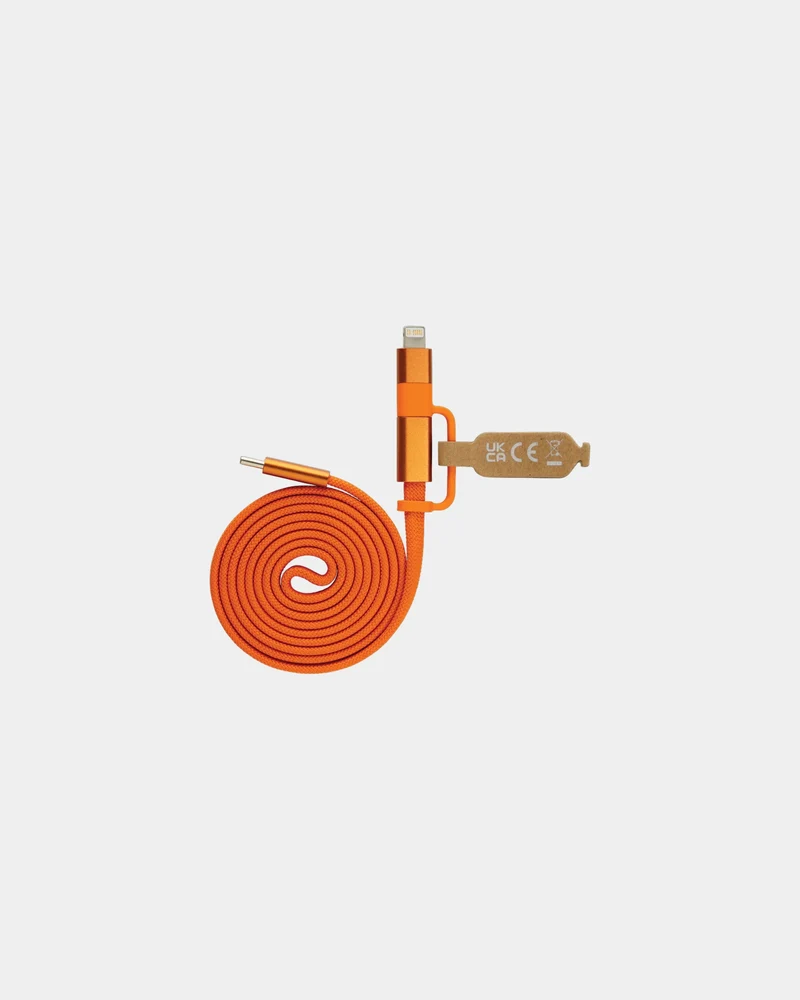 Cable magnético reciclado RCS 60W 2 en 1 para personalizar