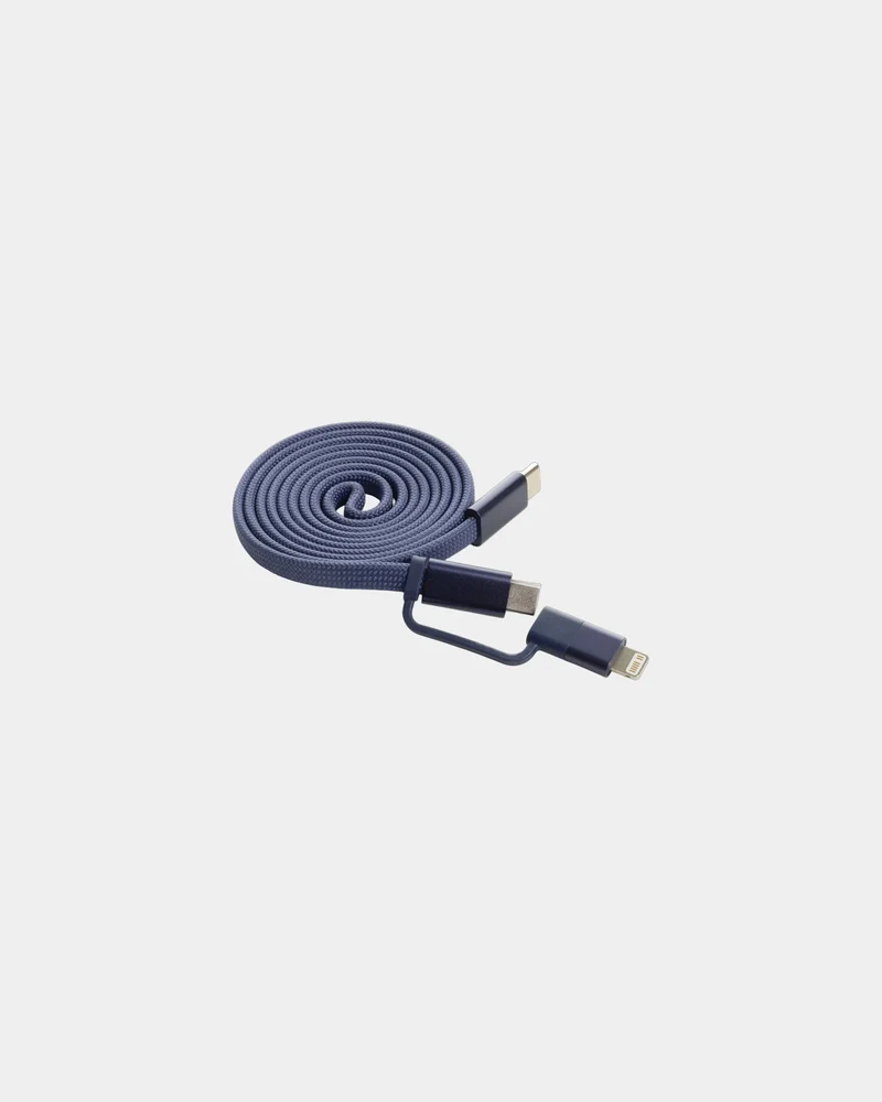 Cable magnético reciclado RCS 60W 2 en 1 para personalizar