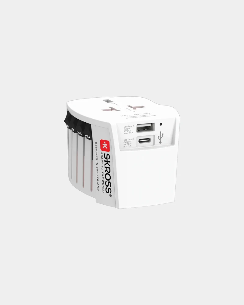 Adaptador de viaje Skross MUV USB para personalizar