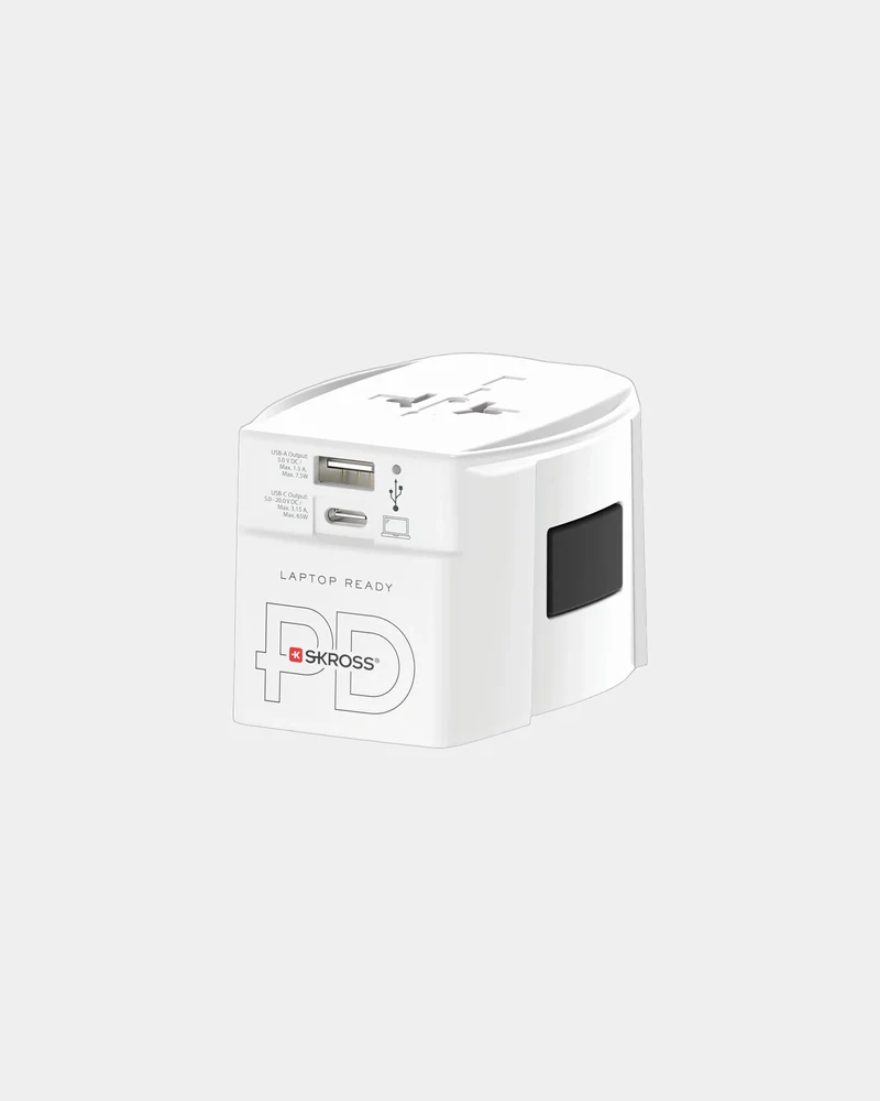 Adaptador de viaje 65W Skross MUV para personalizar