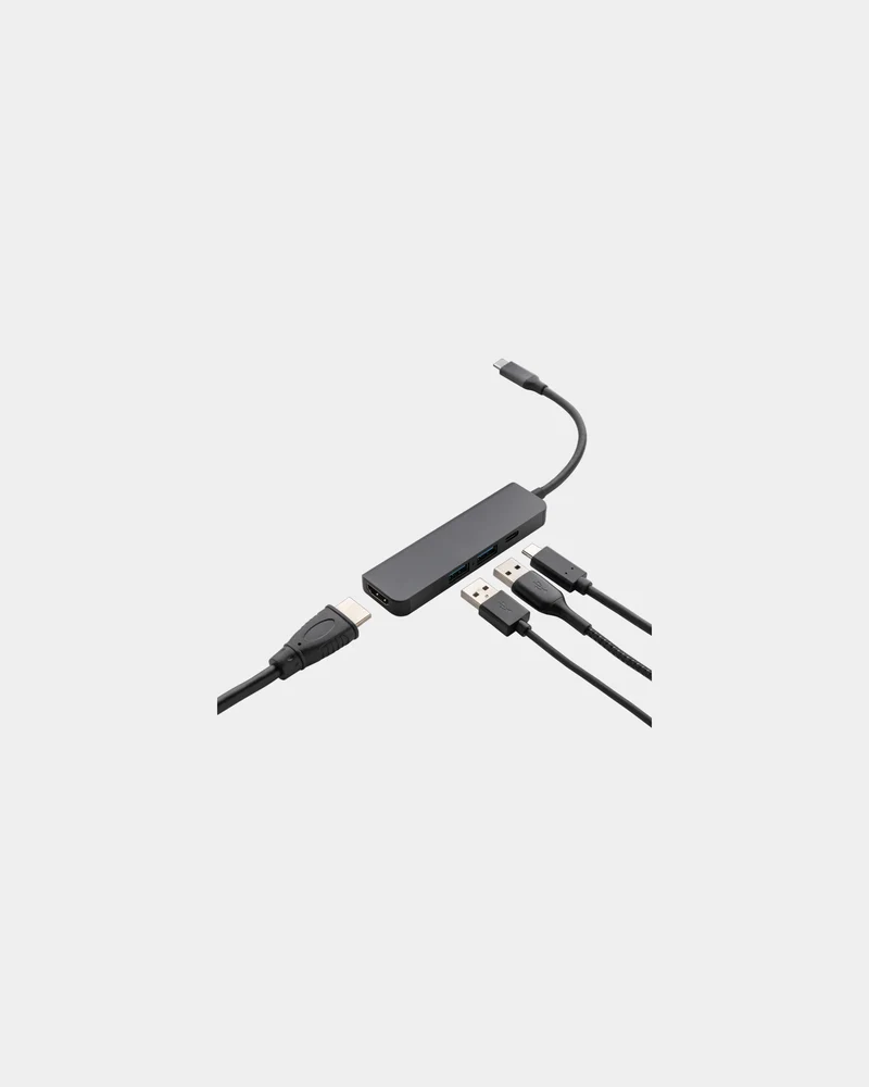 Hub aluminio reciclado HDMI RCS para personalizar