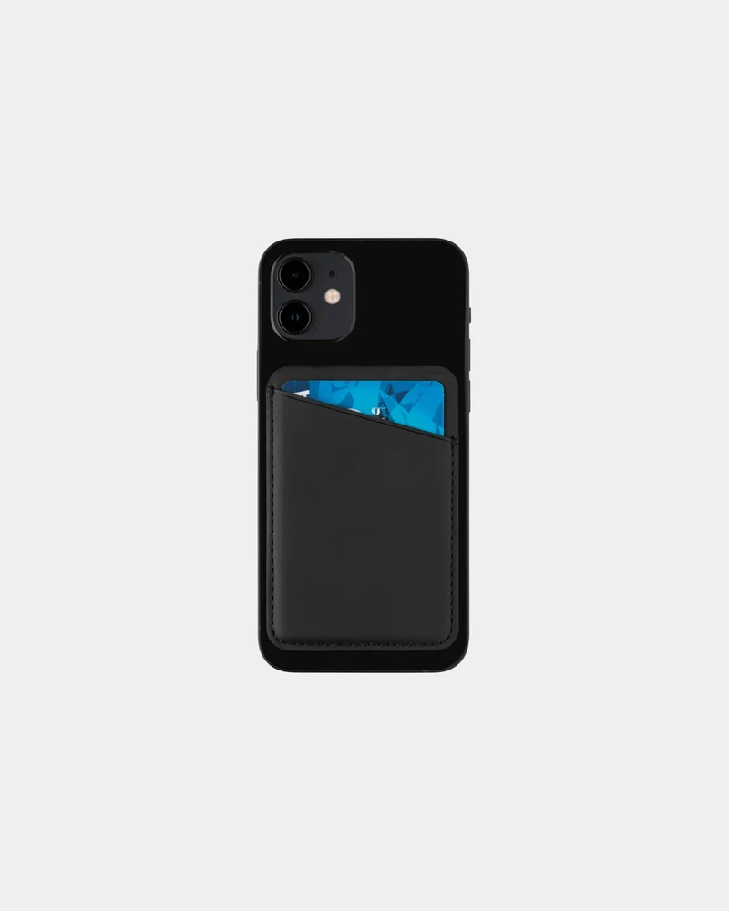 Tarjetero magnético PU para iPhone para personalizar