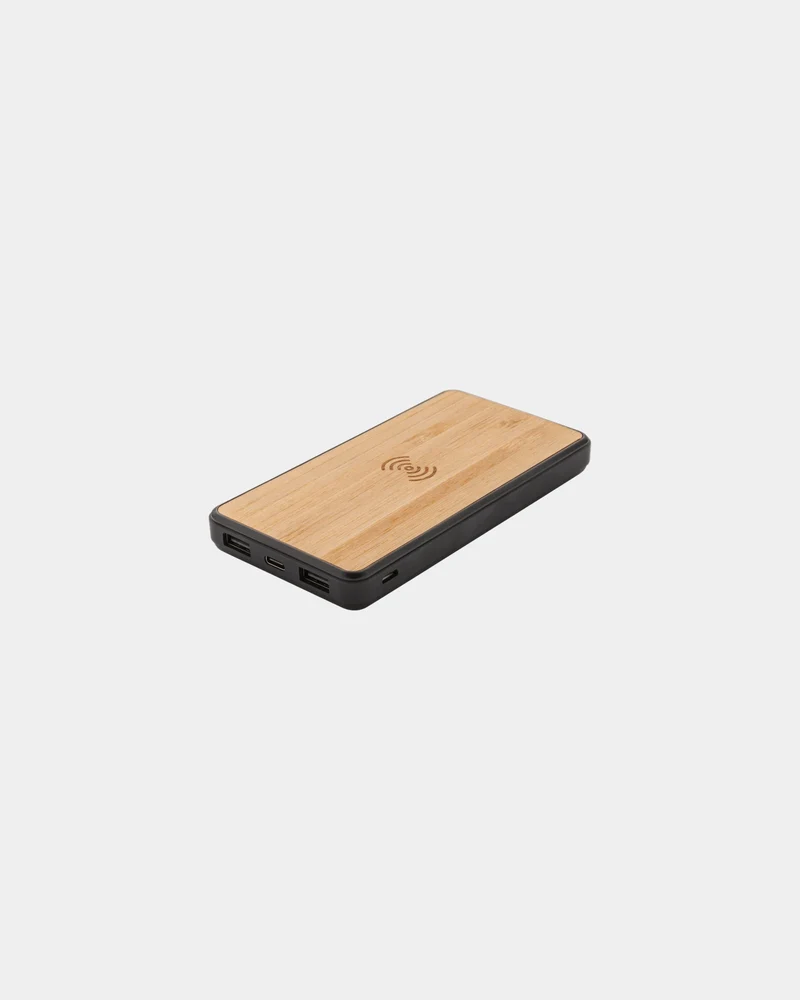 Power bank plástico reciclado 8000mAh para personalizar