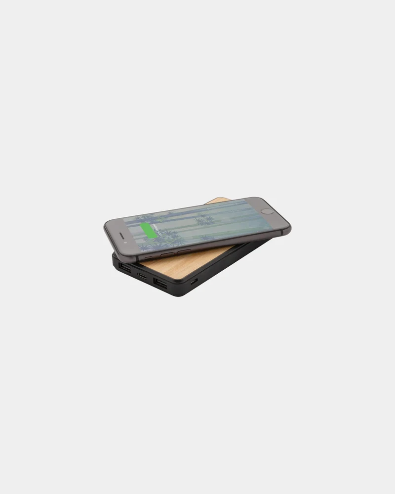 Power bank plástico reciclado 8000mAh para personalizar
