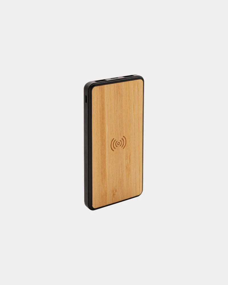 Power bank plástico reciclado 8000mAh para personalizar