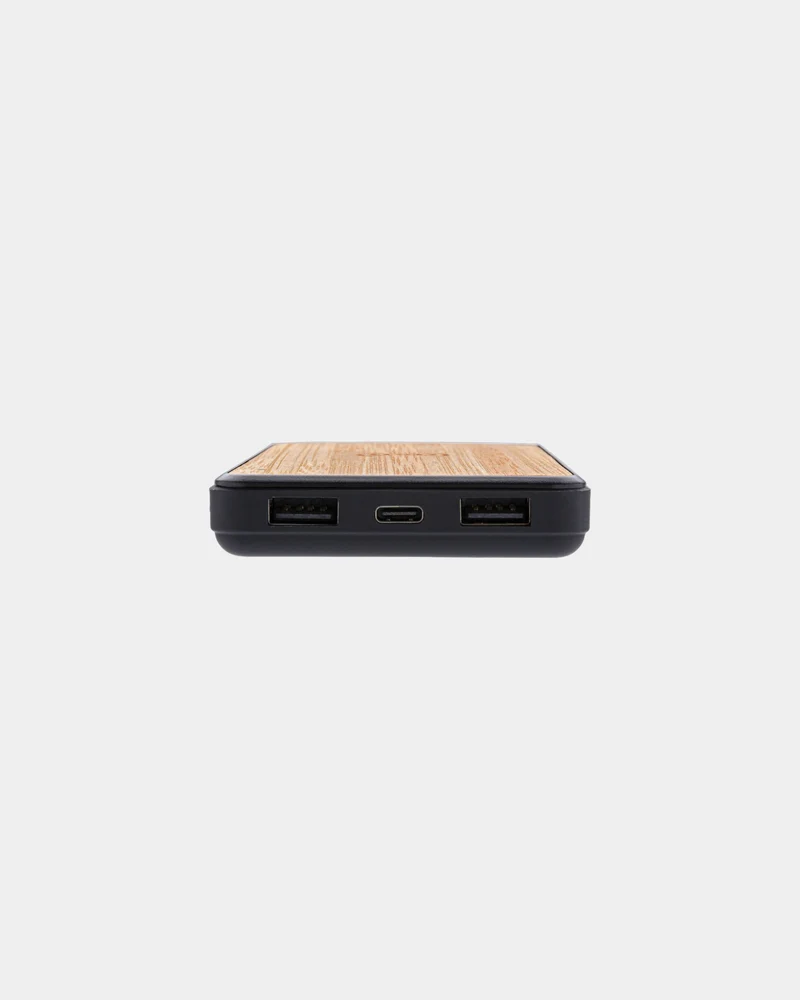 Power bank plástico reciclado 8000mAh para personalizar