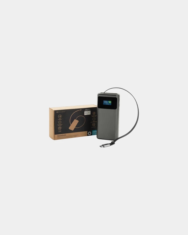 Power bank reciclado 10.000 mAh 45W para personalizar