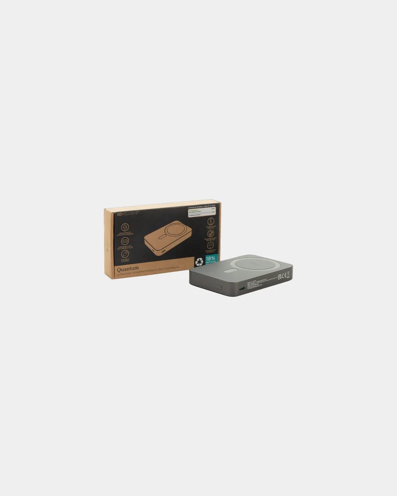 Power bank magnético reciclado 10.000 mAh para personalizar