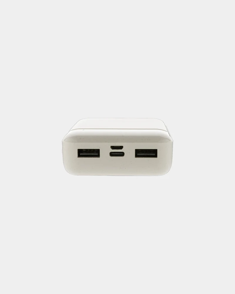 Power bank plástico reciclado 10.000 mAh para personalizar