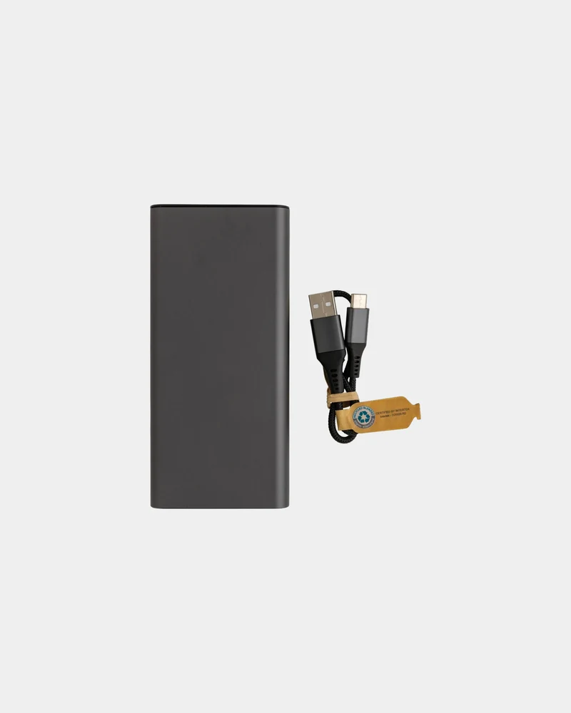 Power bank aluminio reciclado 20.000 mAh para personalizar