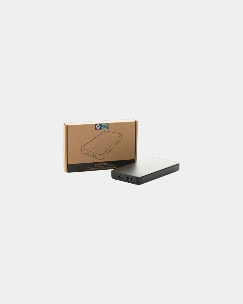 Power bank reciclado 10.000 mAh USB C para personalizar