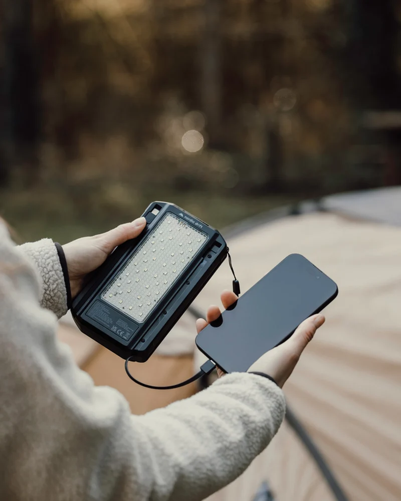 Power bank solar reciclado 10.000 mAh para personalizar
