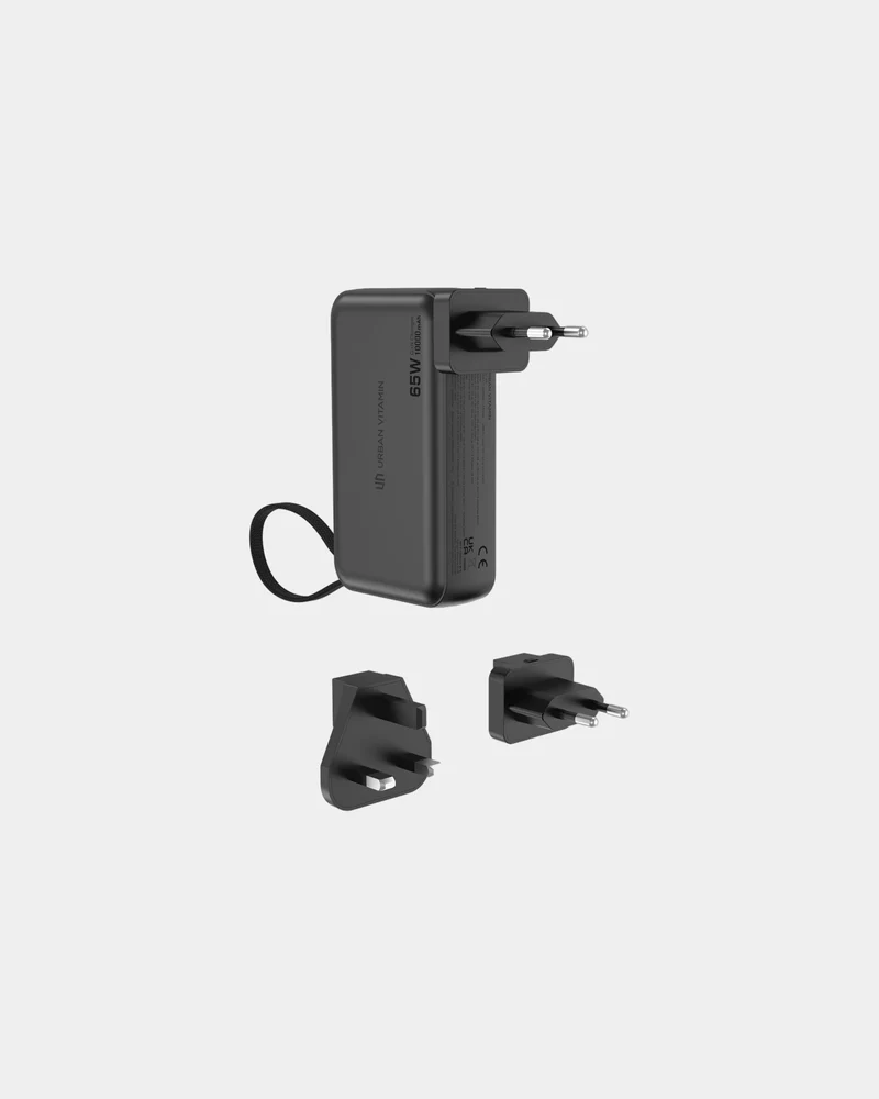 Cargador GaN 65W Urban Vitamin Eureka para personalizar