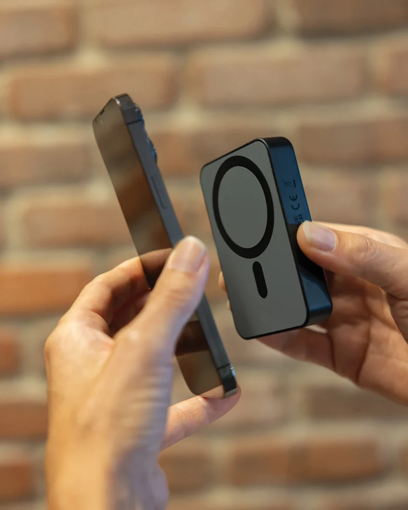 Power bank magnético reciclado 10.000mAh para personalizar