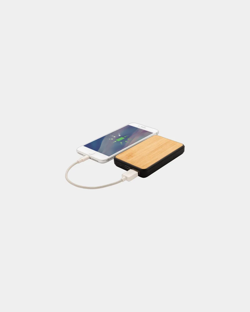 Power bank reciclado RCS 5000 mAh para personalizar