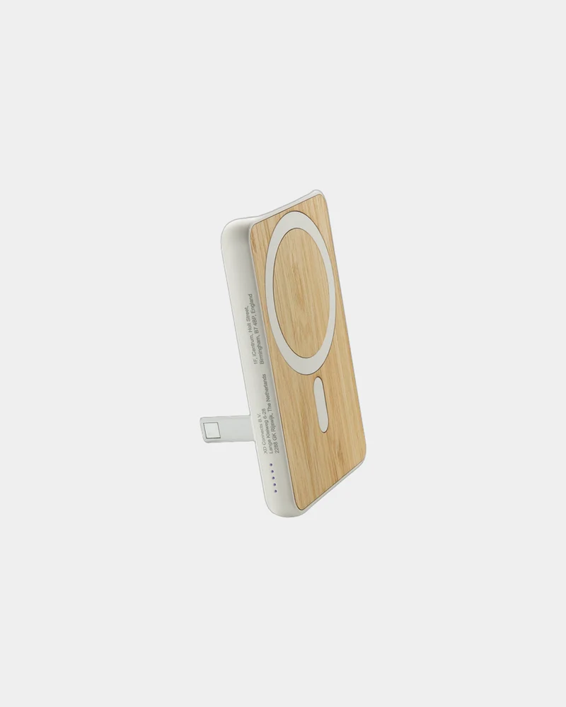 Power bank bambú RCS 5000 mAh para personalizar
