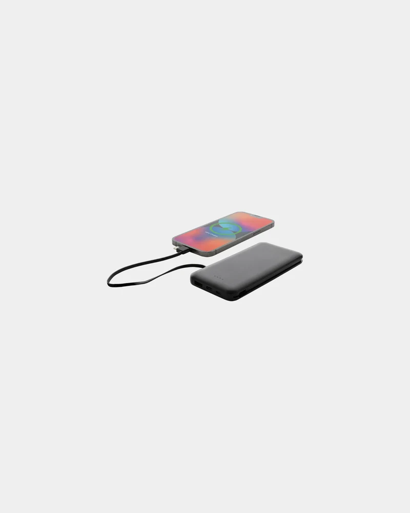 Power bank reciclado 10.000 mAh Lockhart para personalizar