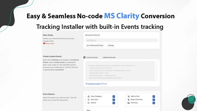∞ Microsoft Clarity & Heatmap