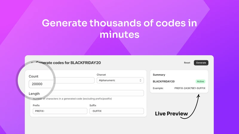 Code Bulk Discounts