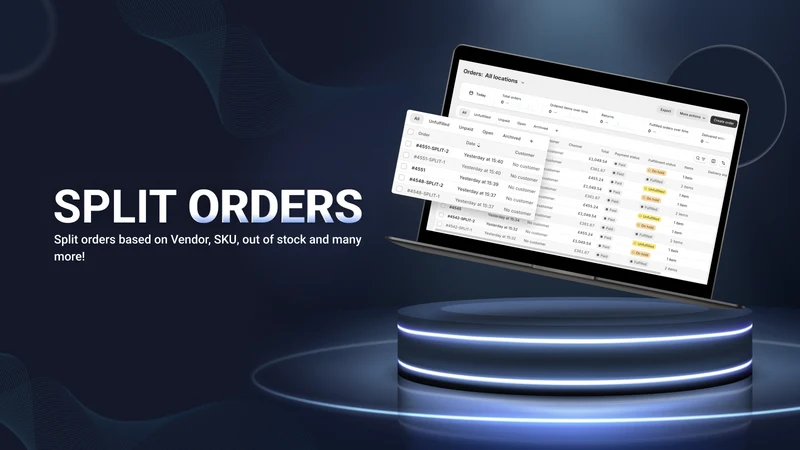 OrderSplit Pro ‑ Split Order
