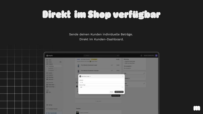 memberr | Store Credit Suite
