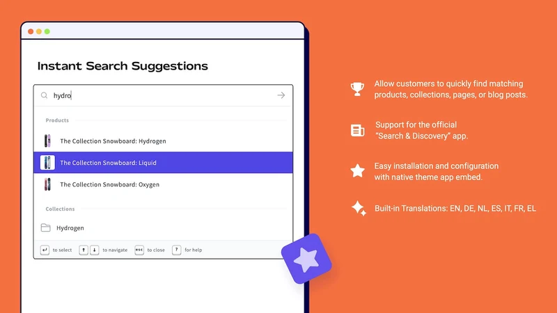 Snap Search: Live Search Layer