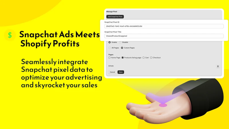 AB : Multi Snapchat Pixel Ads