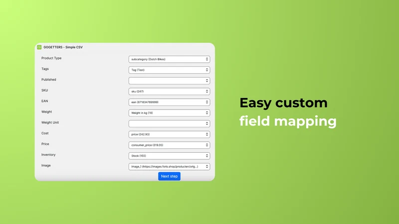 Simple CSV Import