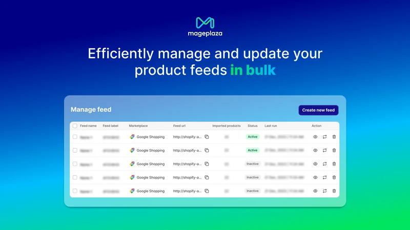 MP Google Shopping Feed