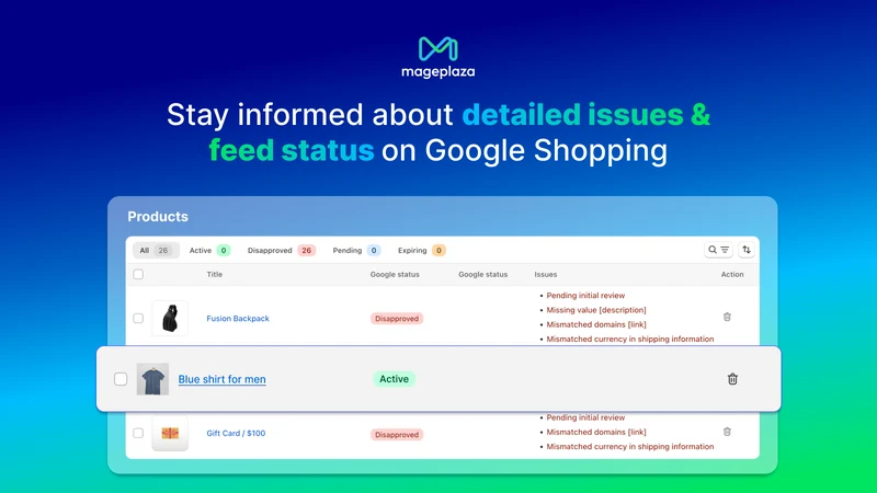MP Google Shopping Feed